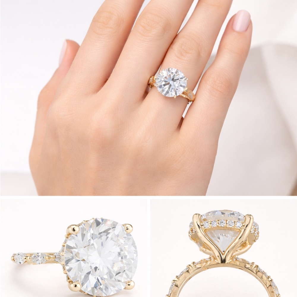 8.52 engagement  diamond ring